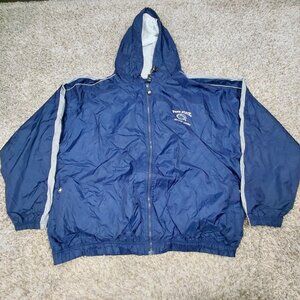 Vintage Starter Penn State Nittany Lions Windbreaker Jacket Mens XL Lined Zip Up
